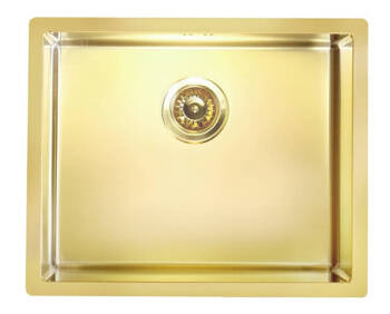 Alveus Quadrix 50 FS Monarch zlewozmywak stalowy złoty