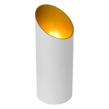 Lampa stojąca Lucide QUIRIJN  białazłota i odcienie złota  stołowa
