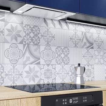 Okap kuchenny Globalo Retio 60.1 biały podszafkowy wciąg do zabudowy dyskretny idealny do kuchni klasycznych i nowoczesnych