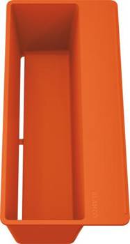 Uniwersalny zawieszany pojemnik do zlewu Blanco z tworzywa SityBox Orange 285x130mm na przybory do mycia naczyń