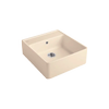 Zlew ceramiczny Villeroy & Boch Sink Unit 632061AM AM Almond migdałowy matowy farmerski zlewozmywak jednokomorowy z ociekaczem odporny na uszkodzenia